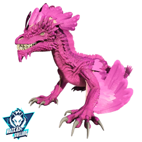 Male RockDrake ADULT 14160 Hp 934 Melee PINK Top Stat lvl 331