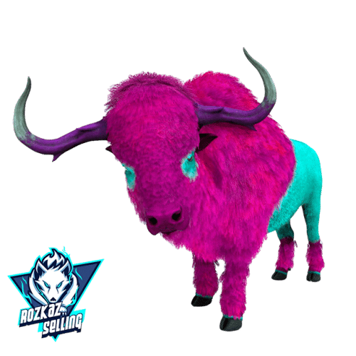 Male Bison Milk Producer Coton Candy