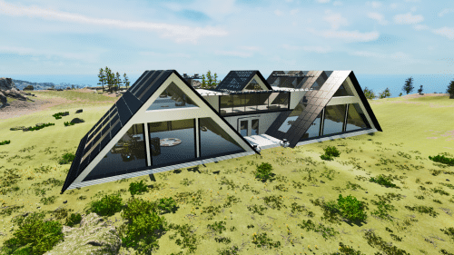 ASA PVE Giant Modern A-Frame Base